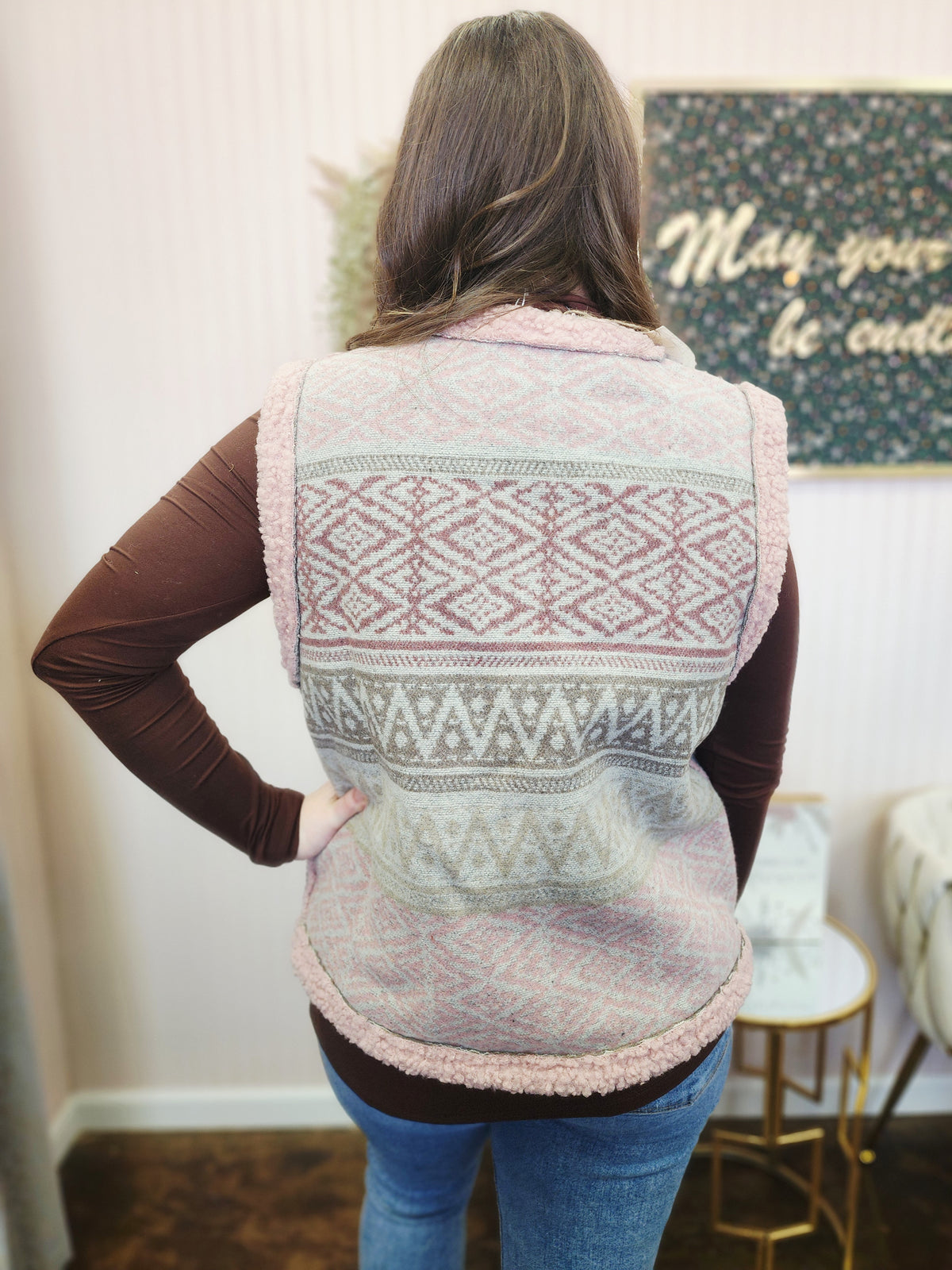 BOHO Printed Cozy Vest