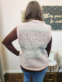 BOHO Printed Cozy Vest