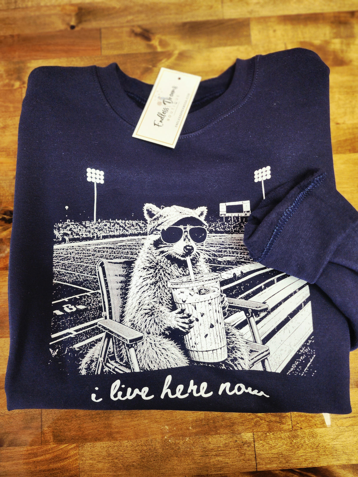 I Live Here Sweatshirt