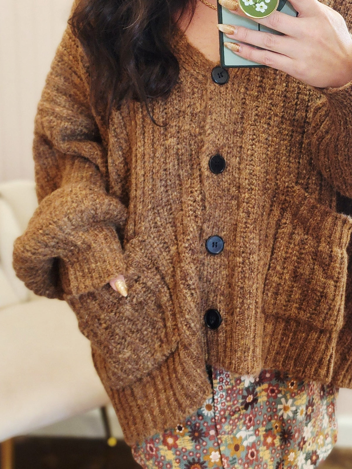 Cozy Button Down Cardigan