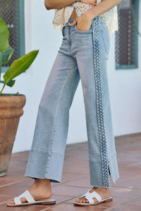 Braided Rope Side Pants