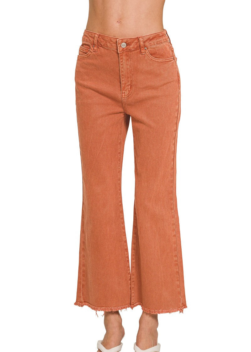 Color Pop Flare Leg Pants