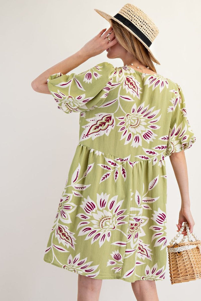 Summer Sage Dress