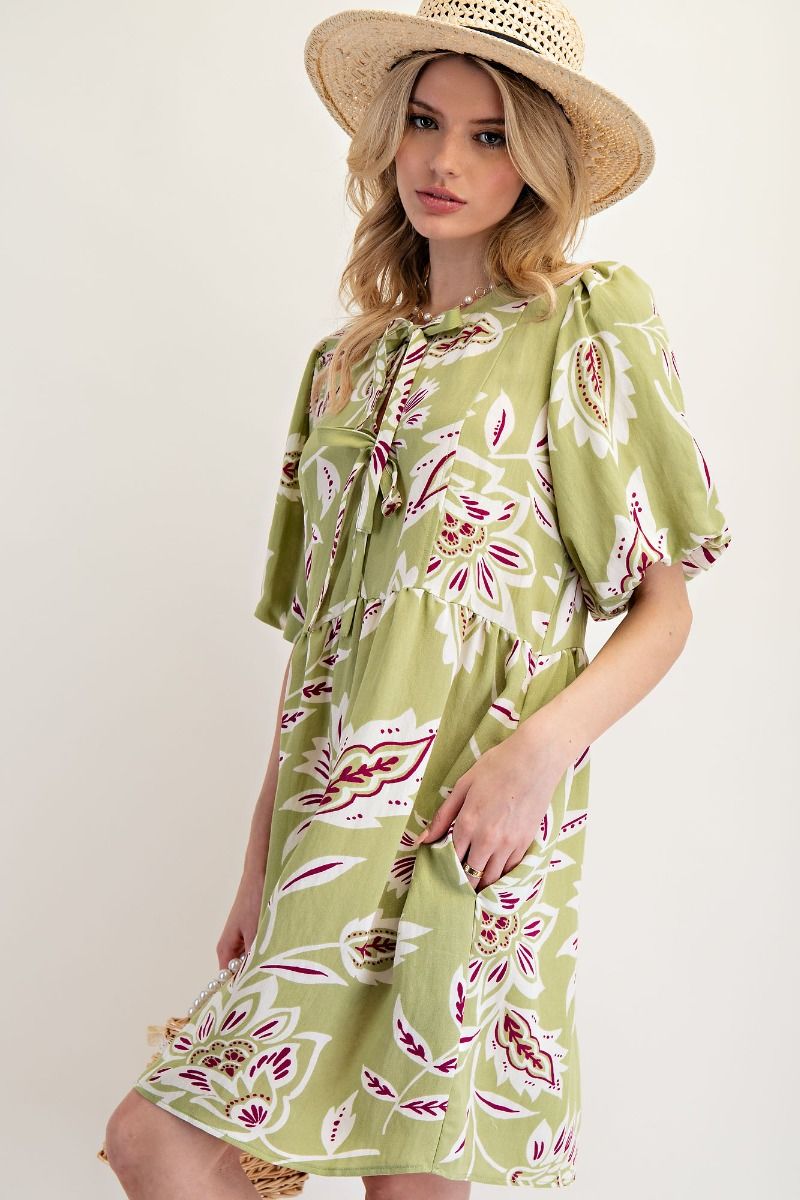 Summer Sage Dress