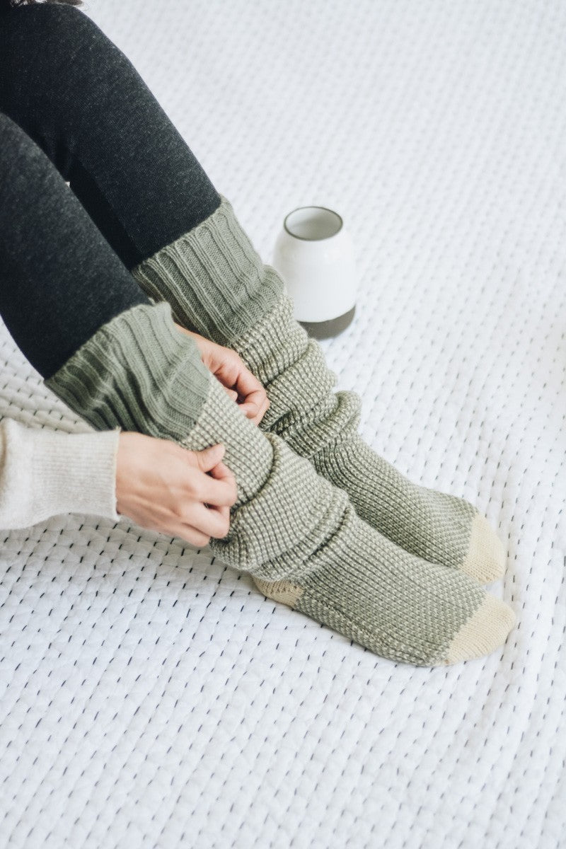Knitted Boot Socks