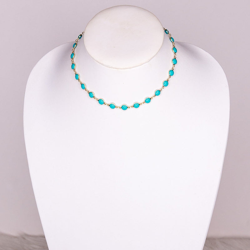 Turquoise Choker Necklace