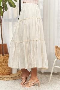 Tiered Maxi Skirt