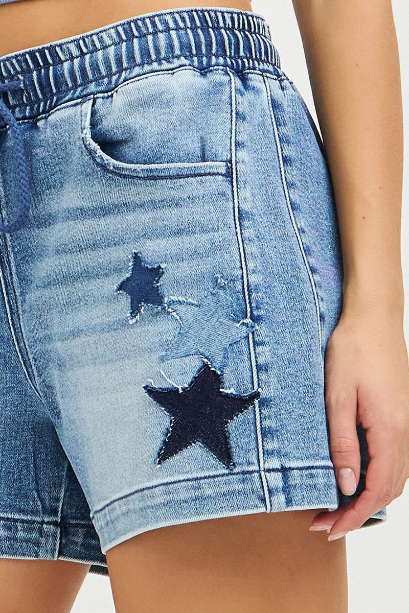 Risen Star Patch Shorts