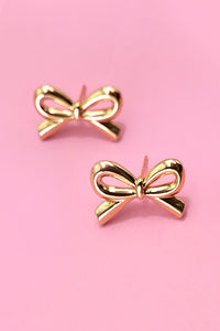 Tarnish Free Bow Earrings