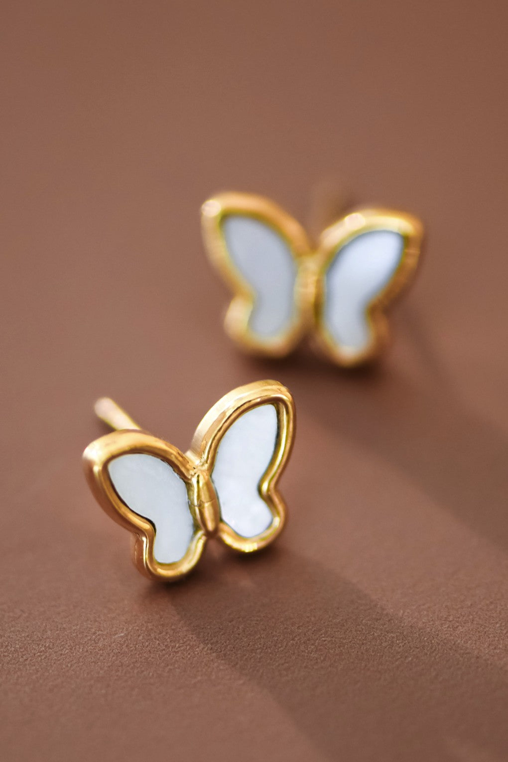 Tarnish Free Butterfly Earrings