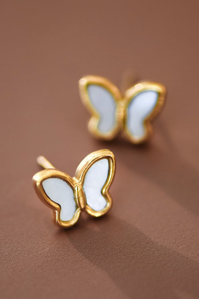 Tarnish Free Butterfly Earrings