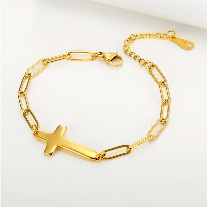 Tarnish Free Cross Bracelet