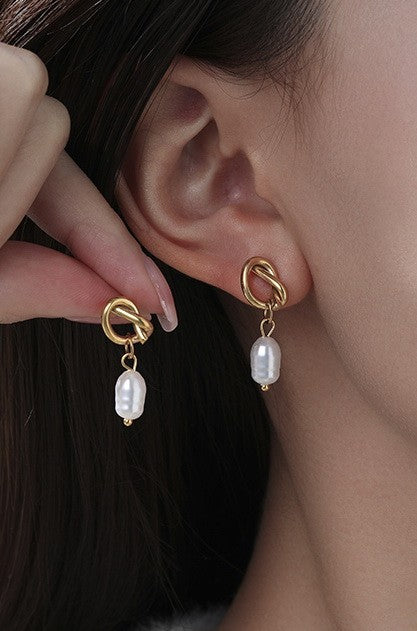 Tarnish Free Loop Earrings
