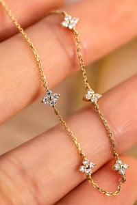 Tarnish Free Flower Bracelet