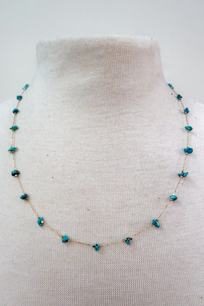 Turquoise Hues Necklace