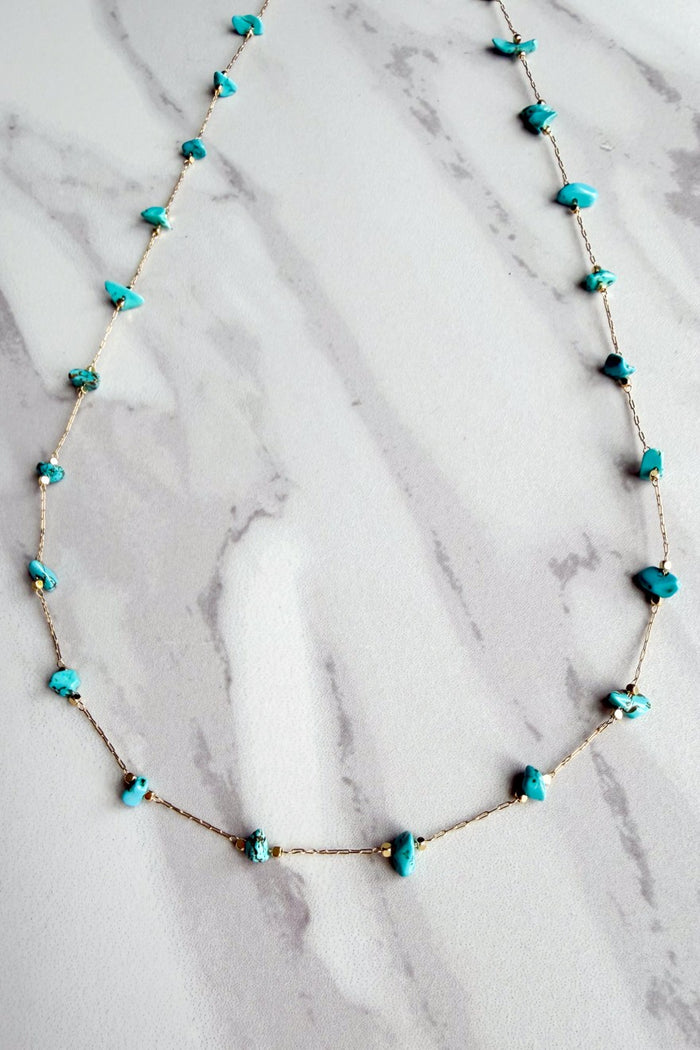 Turquoise Hues Necklace