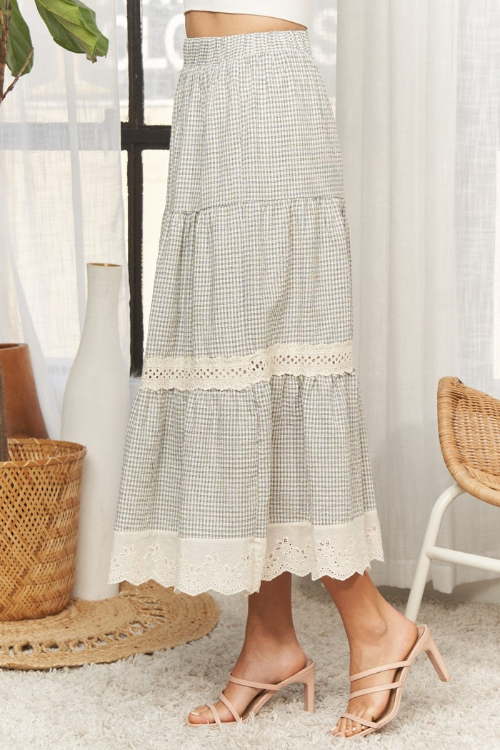 Vintage Vibes Maxi Skirt