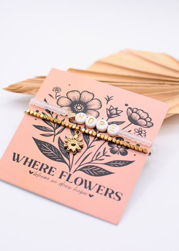 Where Flowers Bloom Bracelet Set