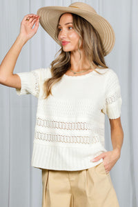 Light Crochet Top