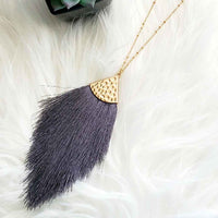 Tassel Pendant Necklace