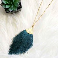 Tassel Pendant Necklace