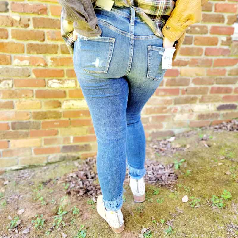 Distressed Skinny Jeans