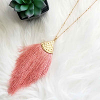 Tassel Pendant Necklace