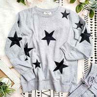 Star Pattern Sweatshirt