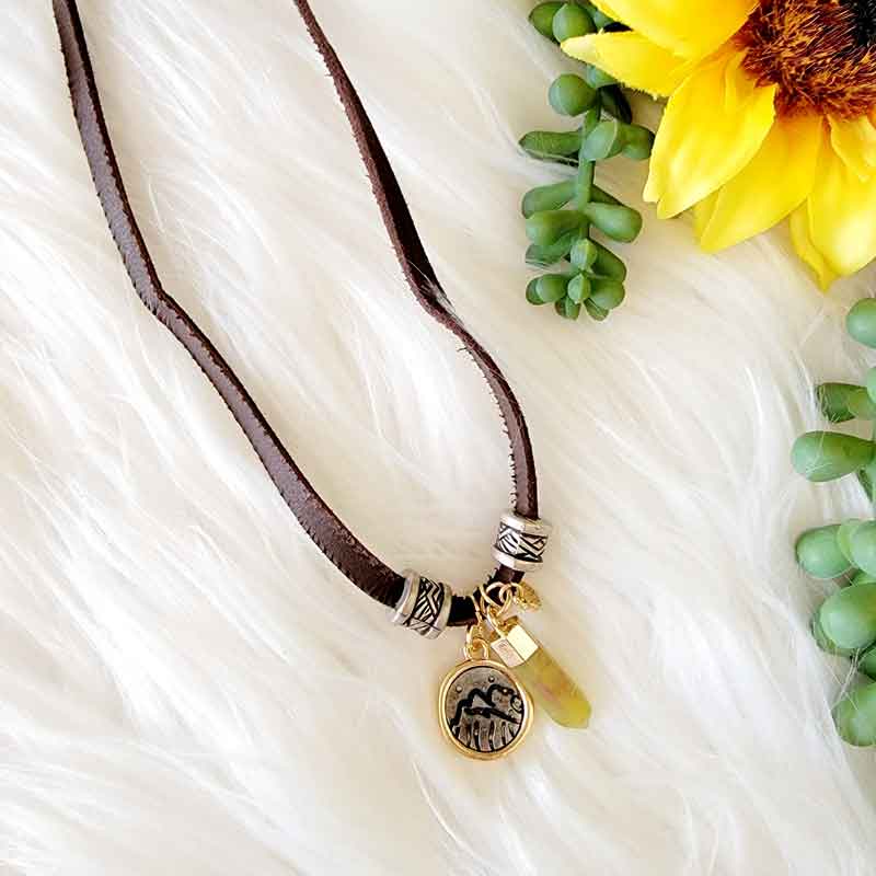 Handmade BOHO Genuine Leather Necklace