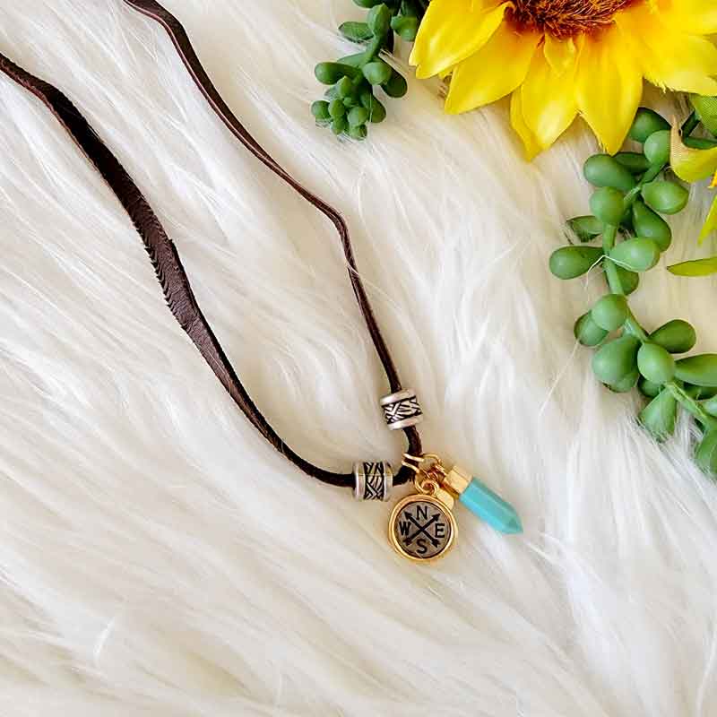 Handmade BOHO Genuine Leather Necklace