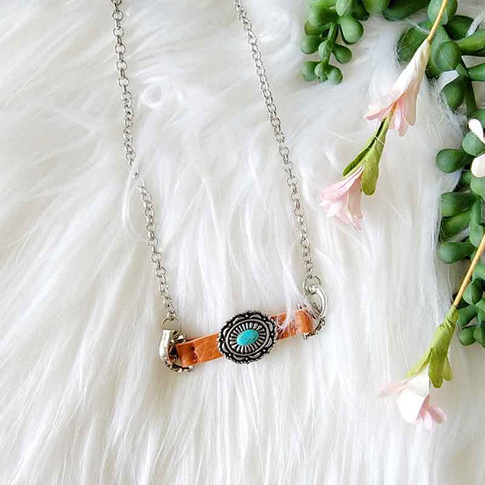 Handmade Dainty Western Necklace