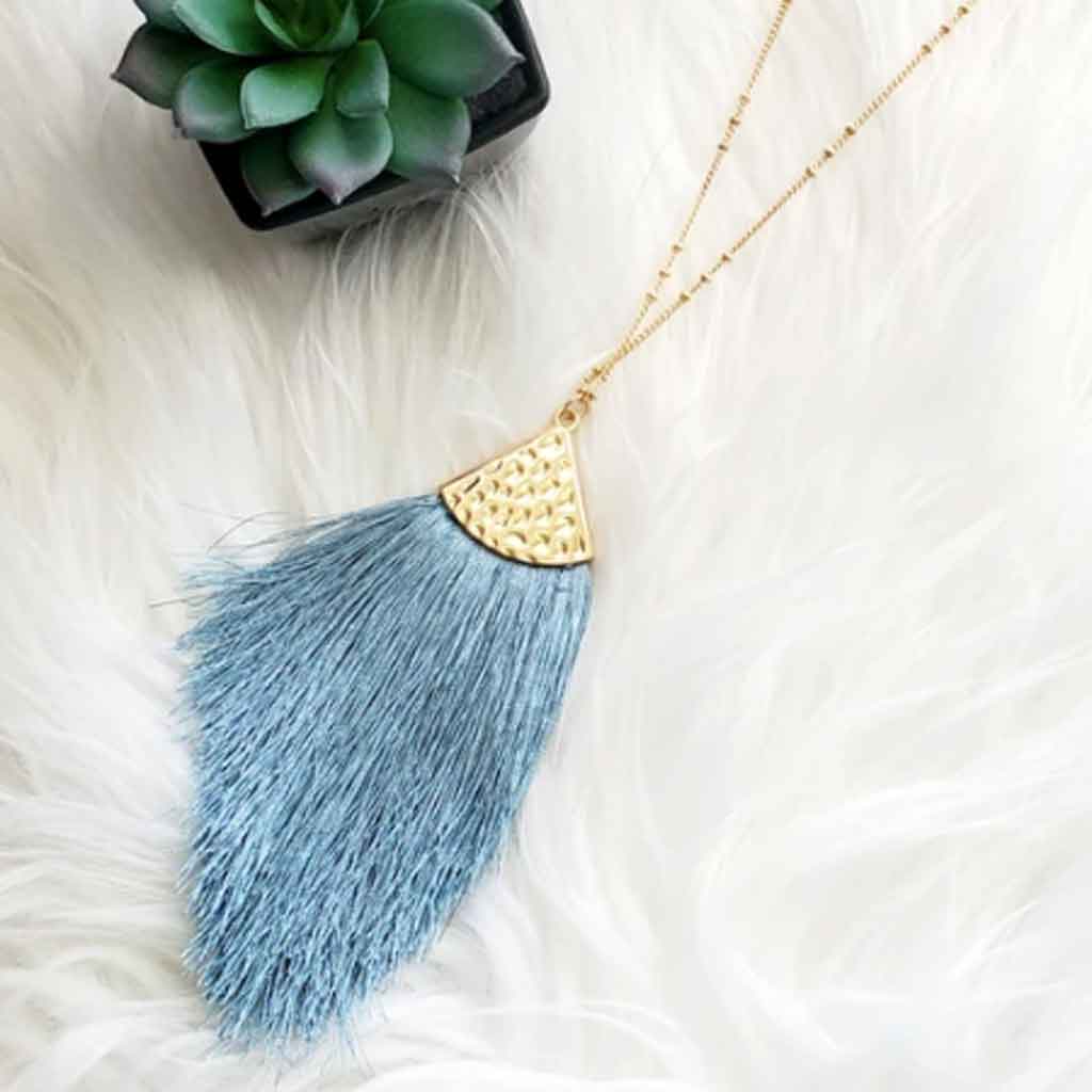 Tassel Pendant Necklace