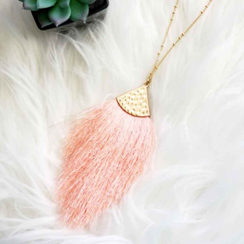 Tassel Pendant Necklace