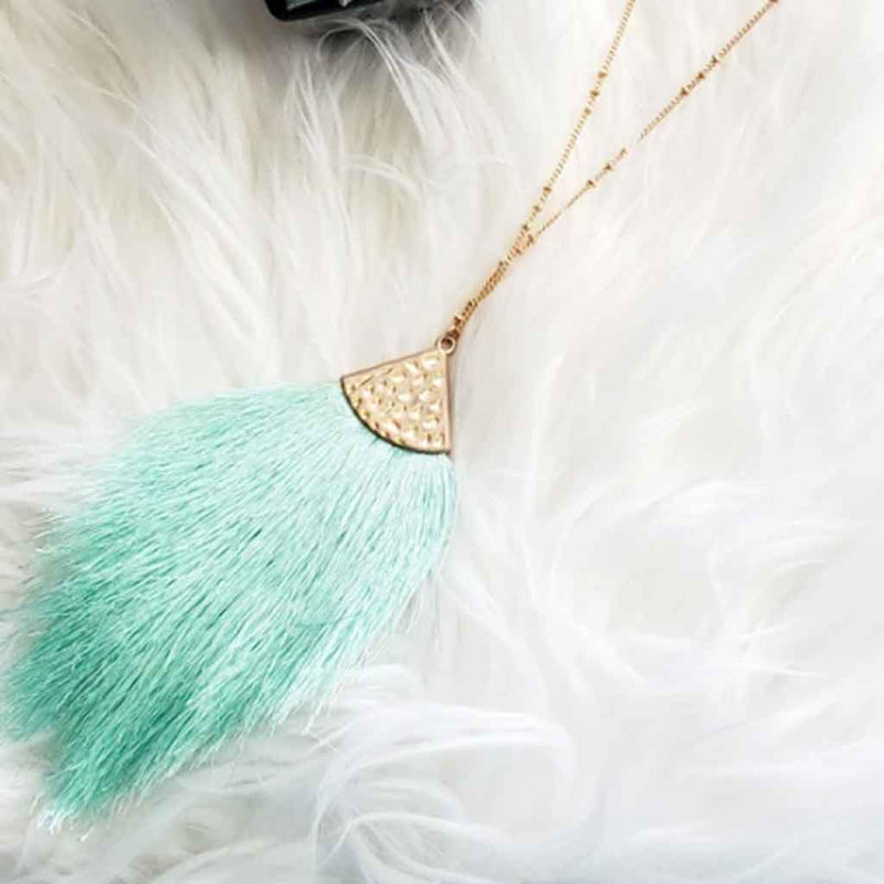 Tassel Pendant Necklace