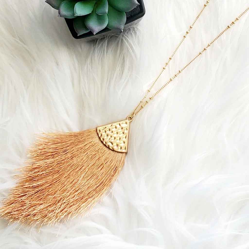 Tassel Pendant Necklace