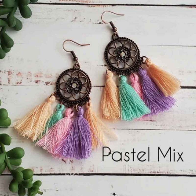 Bohemian Tassel Earrings