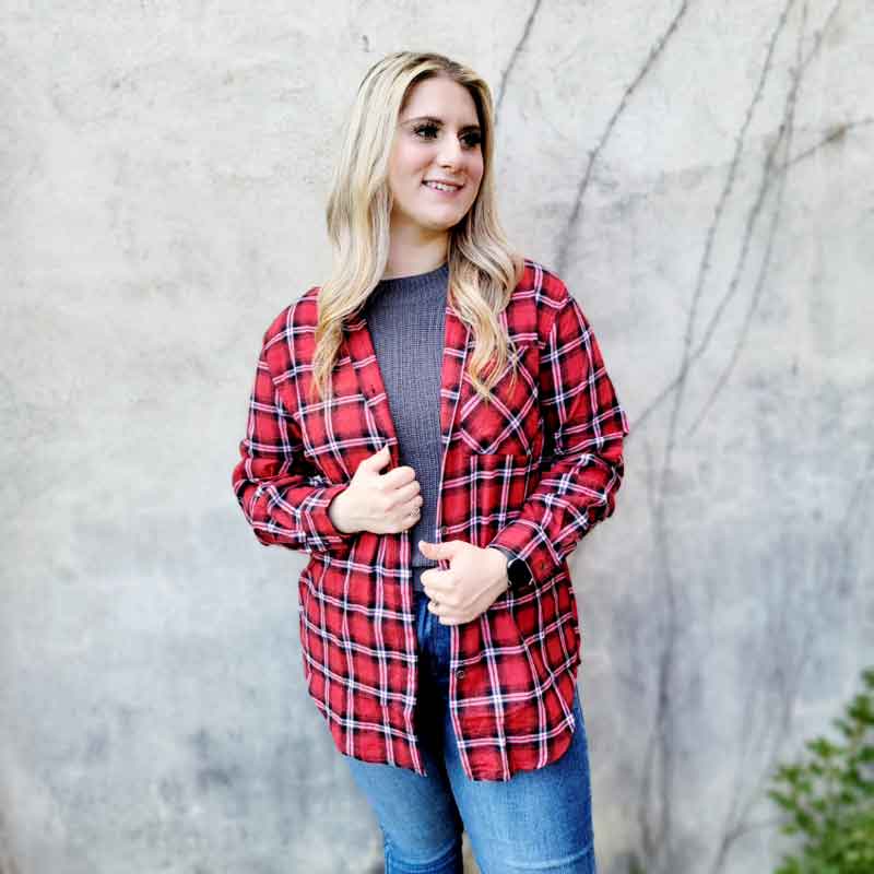 Marie Plaid Shirt