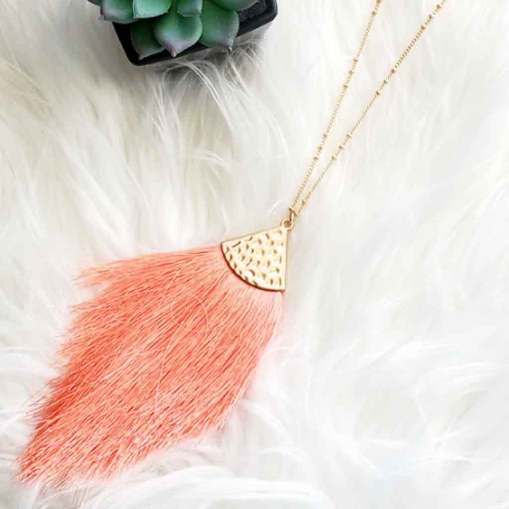 Tassel Pendant Necklace