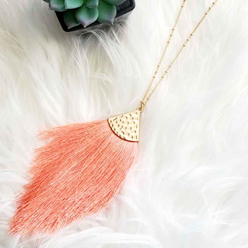 Tassel Pendant Necklace