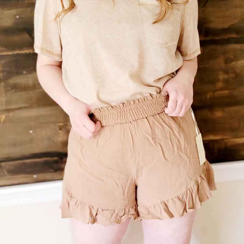 Ruffled Joyce Shorts