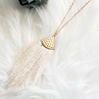 Tassel Pendant Necklace